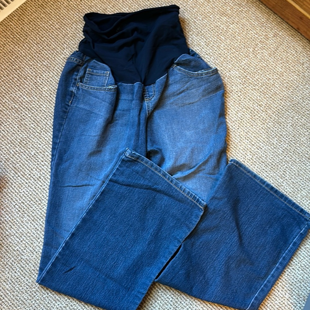 Indigo Blue Maternity denim jeans size medium